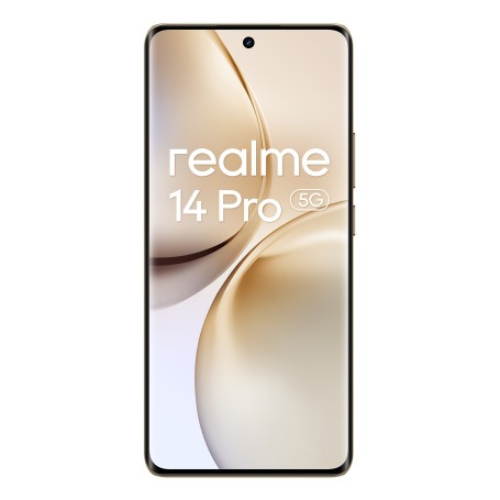 realme 14 Pro 5G 17,2 cm (6.77") Doppia SIM Android 15 USB tipo-C 8 GB 256 GB 6000 mAh Bianco (631011005073)
