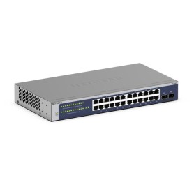 NETGEAR GS724Tv6 Gestito L2+/L3 Gigabit Ethernet (10/100/1000) 1U Blu, Grigio (GS724T-600EUS)