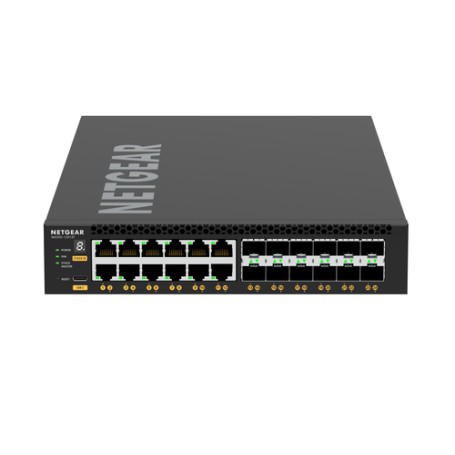 NETGEAR M4350-12X12F Gestito L3 10G Ethernet (100/1000/10000) 1U Nero (XSM4324-100NES)