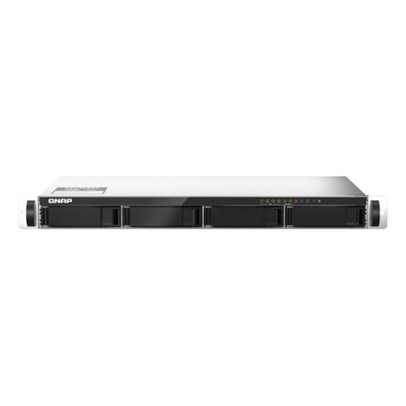 QNAP TS-435XEU NAS Rack (1U) Marvell CN9131 4 GB DDR4 0 TB QNAP QTS Nero, Grigio (TS-435XeU-4G)