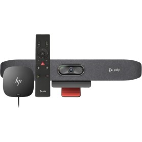 POLY Studio R30 USB Video Bar and BT Remote with HP USB-C Dock G5 (ABB) (9U3T1AA)