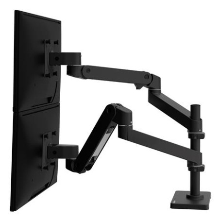 Ergotron LX Series 45-690-292 Supporti a parete per TV 68,6 cm (27") Scrivania Nero
