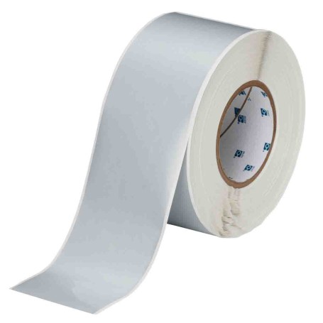 Brady People ID MetaLabel nastro per etichettatrice Nero su argento (030285)