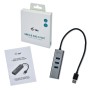 i-tec Metal U3METALG3HUB hub di interfaccia USB 3.2 Gen 1 (3.1 Gen 1) Type-A 5000 Mbit/s Grigio (U3METALG3HUB)