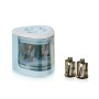 Peach PO102 Temperamatite elettrico Blu, Bianco (511117) (PO102-bl)
