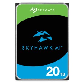 Seagate SkyHawk AI disco rigido interno 20 TB 7200 Giri/min 512 MB 3.5" Serial ATA III (ST20000VE003) Seagate SkyHawk AI disco rigido interno 20 TB 7200 Giri/min 512 MB 3.5" Serial ATA III (ST20000VE003)