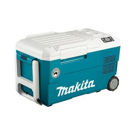 Makita CW001GZ01 Kühlbox & Heizbox Kompressor Türkis Weiß 20 L [Energieklasse E] (CW001GZ01)
