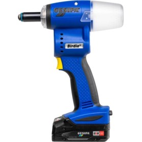 Gesipa Blindnietgerät Birdie CAS 10000N, 1x18V 2,0Ah+LG, L-BOXX, 4 Mu-St (1746720)