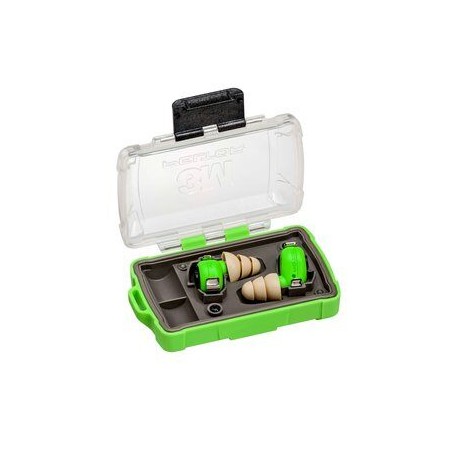 3M EEP-100 EU tappo per orecchie Tappo auricolare riutilizzabile Verde