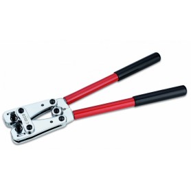 Cimco 101885 pinza crimpatrice Nero, Rosso, Argento