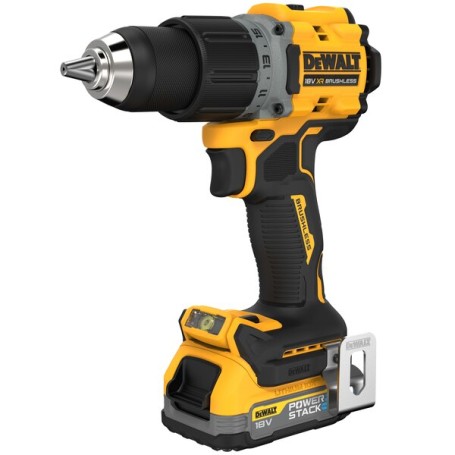 DeWALT DCD800E2T-QW trapano 2000 Giri/min 1,28 kg Nero, Giallo
