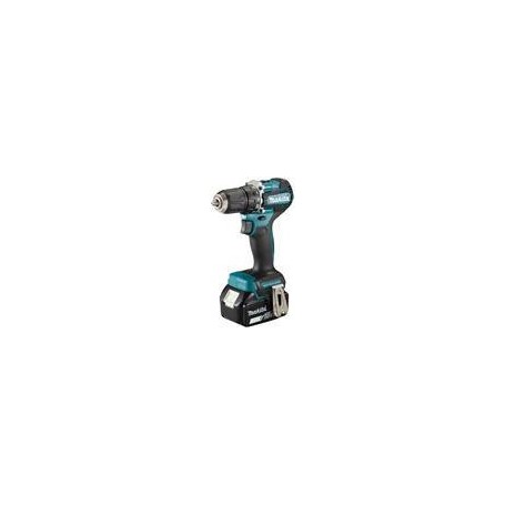 Makita DDF487RTJ - Bohrer/Schrauber - schnurlos - 2 Geschwindigkeiten - Bohrfutter 13 mm - 40 N·m - 2 Akkus - 18 V (DDF487RTJ)