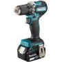 Makita DDF487RTJ - Bohrer/Schrauber - schnurlos - 2 Geschwindigkeiten - Bohrfutter 13 mm - 40 N·m - 2 Akkus - 18 V (DDF487RTJ)