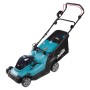 Makita LM004GZ tagliaerba Tagliaerba a spinta Batteria Nero, Blu