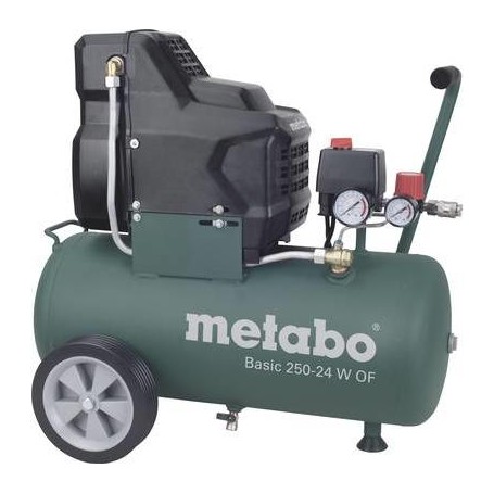 Metabo Basic 250-24 W OF Druckluft-Kompressor Kessel-Inhalt 24 l 8 bar (601532000)