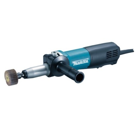 Makita GD0811C smerigliatrice a matrice e dritta Nero, Blu, Argento 750 W