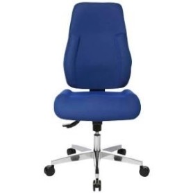 Bürodrehstuhl Point 91 Blau - ohne Armlehnen (PI99GBC6)