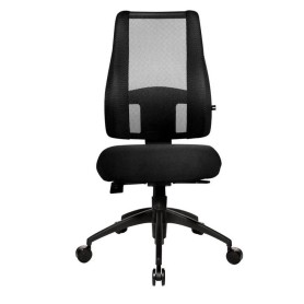 Bürostuhl Lady Deluxe schwarz - keine Armlehnen enthalten (LT20B0 W500)