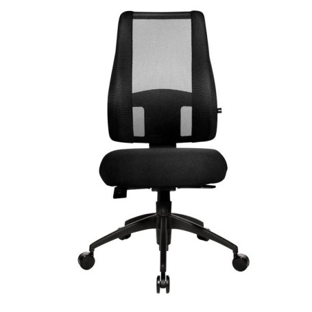 Bürostuhl Lady Deluxe schwarz - keine Armlehnen enthalten (LT20B0 W500)