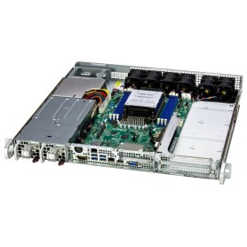 Supermicro AS-1115S-FDWTRT sistema barebone per server Socket SP3 Rack (1U) Nero