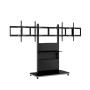 Hagor 2878 Supporto per display espositivi 165,1 cm (65") Nero