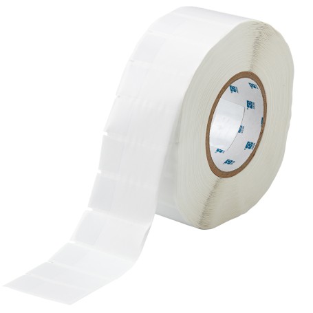 Brady THT-64-427-3 etichetta per stampante Trasparente, Bianco Etichetta per stampante autoadesiva