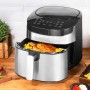 Gastroback Design Air Pro XXL Singolo 6,5 L Indipendente 1600 W Friggitrice ad aria calda Nero, Acciaio inox (42583)