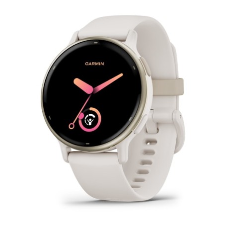 Garmin Vivoactive 5 3,05 cm (1.2") AMOLED Digitale 390 x 390 Pixel Touch screen Bianco Wi-Fi GPS (satellitare) (010-02862-11)