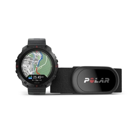Polar Grit X2 Pro 3,53 cm (1.39") AMOLED Digitale 454 x 454 Pixel Touch screen Nero GPS (satellitare) (900110286)