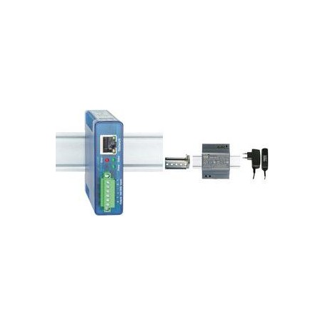 W&T Web-IO, 4.0 Digital, 2xIn, 2xOut, 12 - 48V DC Schaltsignale über TCP/IP-Ethernet steuern, überwachen, - 1 Stück (57737)
