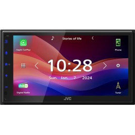 JVC KW-M595DBT Ricevitore multimediale per auto Nero Wi-Fi 22 W Bluetooth