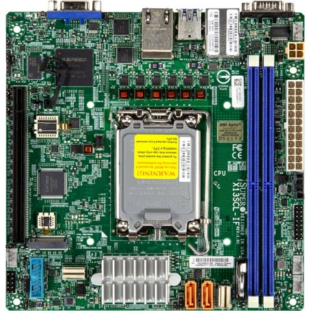 Supermicro X13SCL-IF Intel C262 LGA 1700 mini ITX (MBD-X13SCL-IF-B)