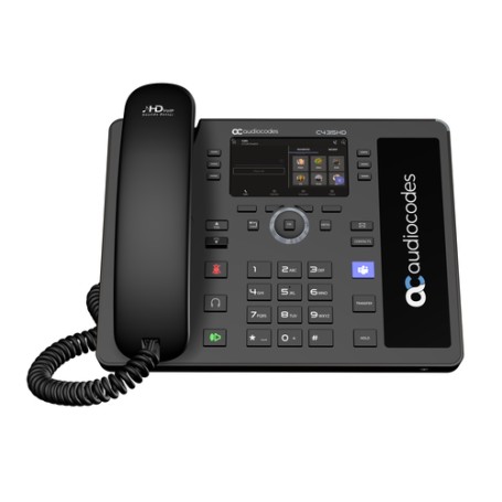 AudioCodes C435HD telefono IP Nero LCD (TEAMS-C435HD-R)