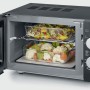 Severin MW 7762 forno a microonde Nero, Acciaio inox Microonde con grill Superficie piana 20 L 800 W (MW7762)