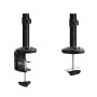 LogiLink BP0030 Supporti a parete per TV 68,6 cm (27") Scrivania Nero