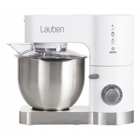 Lauben LBNKM1200WT robot da cucina 1200 W 5,5 L Acciaio inox, Bianco