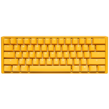 Ducky One 3 Yellow Mini tastiera USB Tedesco Giallo (DKON2161ST-RDEPDYDYYYC1)