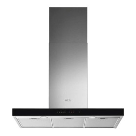 AEG DBE5961HG EEK: Cappa a parete, 90 cm di larghezza, touch control, funzione Hob²Hood, SilenceTech