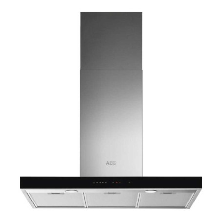 AEG DBE5961HG EEK: Cappa a parete, 90 cm di larghezza, touch control, funzione Hob²Hood, SilenceTech