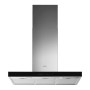 AEG DBE5961HG EEK: Cappa a parete, 90 cm di larghezza, touch control, funzione Hob²Hood, SilenceTech