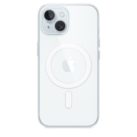 Clear Case mit MagSafe (transparent, iPhone 15) (MXRK3ZM/A)