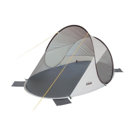 Strandmuschel Calobra 80 (aluminium/grau, Pop-Up Zelt) (10021)