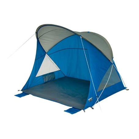 Strandmuschel Sevilla (blau/grau) (10129)