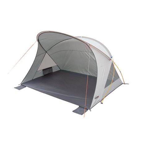 Strandmuschel Cadiz 80 (aluminium/grau) (10136)