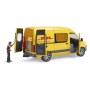 MB Sprinter DHL mit Fahrer (gelb) (02671)