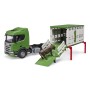 Scania Super 560R Tiertransport-LKW (inkl. 1 Rind) (03548)
