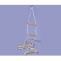 Outdoor Strickleiter (wei/holz) (100004504)