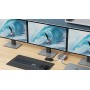HYPER HDG212B replicatore di porte e docking station per laptop USB 3.2 Gen 2 (3.1 Gen 2) Type-C Argento (HDG212B-GL)