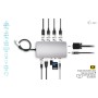 i-tec Metal USB-C Travel Nano Dock HDMI/VGA with LAN + Power Delivery 100 W (C31NANODOCKVGAPD)
