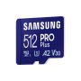 Samsung PRO Plus microSD Memory Card 512GB (2023), USB Card Reader incluso (MB-MD512SB/WW)